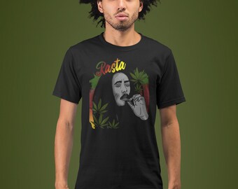 Rasta Reggae Jamaica Vibes Unisex T-Shirt