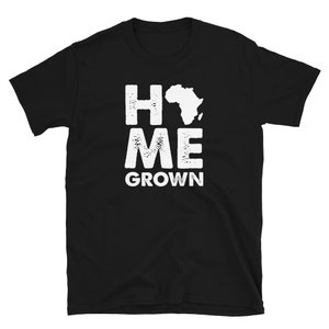 Afrikanisches Shirt, selbst gewachsen, Black Pride, Afrika Karte Unisex T-Shirt