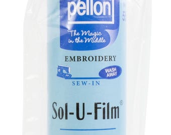 Pellon 553R Sol-U-Film Lite Sew In Stabilizer 12 Inch x 9 yard Roll