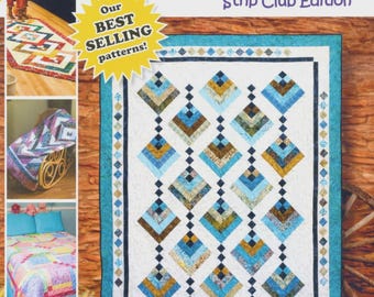 Cozy Quilt Designs Best of Cozy Strip Edition Daniela Stout Georgette Dell'Orco Softcover Pattern Book