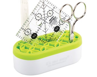 Its Sew Emma Stash N Store Mini Lime Green Bright Kiwi Weighted Notion Pen Organizer 2 x 4 ISE750