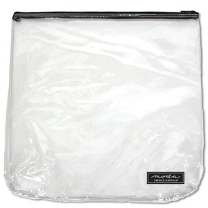 Moda Zippered Project Clear Bag Large Square w/ Zipper 17" x 17" PB17 Elan