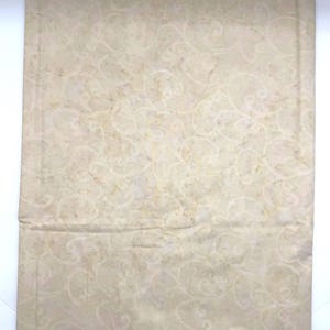 1.5 YARDS Java Batik Beige Tan Swirl Solid Marbled Watercolor Cotton Fabric 1.5 Yard BTK254
