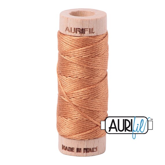 Aurifil Cotton Mako 2210 Caramel 50wt Aurifil Cotton Mako 2210 Caramel 50wt