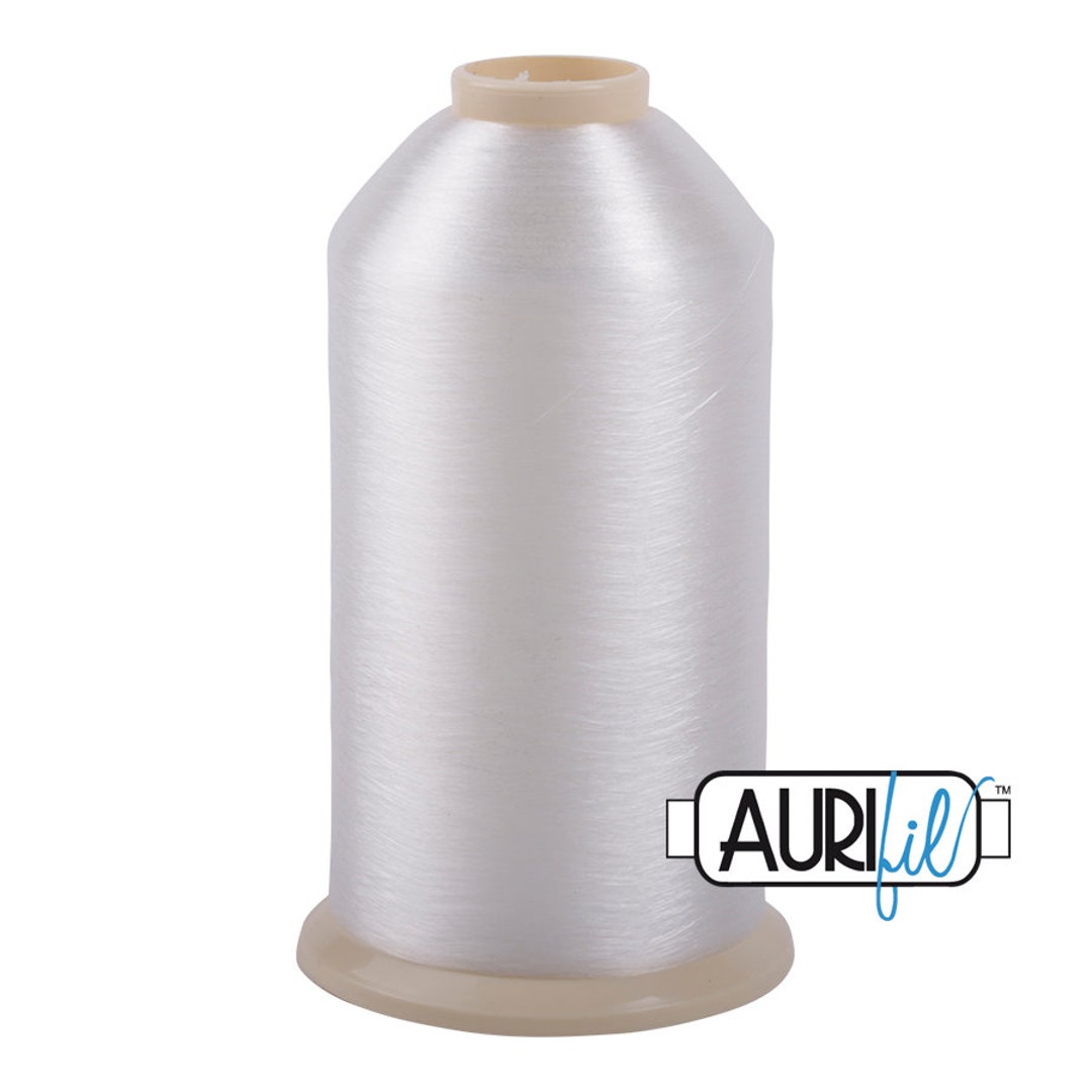 AURIFIL Monofilament Nylon Cone 15000 Meters 16400 Yards Clear