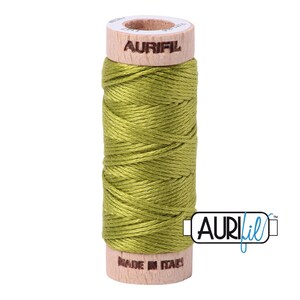 AURIFIL Floss Aurifloss FLOWER Color Builder Purple Green MAKO 6 Strand 18 yards Spool Embroidery Cotton Thread Set of 3 2520 1243 1147 image 4
