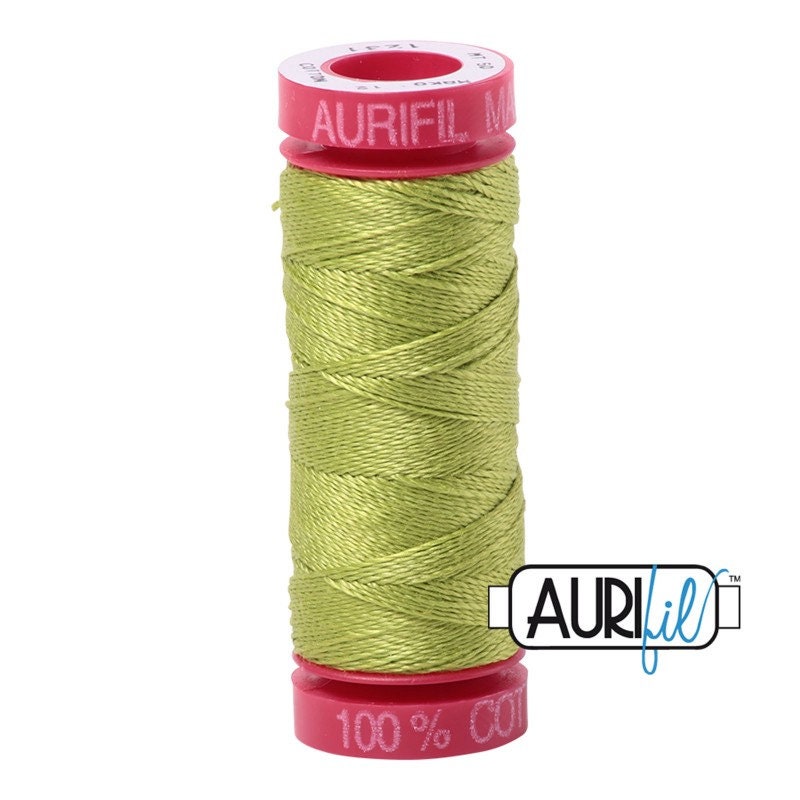 Aurifil Cotton Thread. Aurifil 50 Wt Quilting Thread. Small Spools  Containing 220 Yards for Quilting, Serging or Machine Embroidery. 