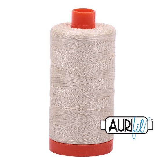 Aurifil Cotton Mako 2310 Light Beige 50 wt Aurifil Cotton Mako 2310 Light Beige 50 wt