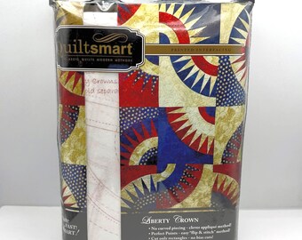 Quiltsmart Liberty Crown New York Beauty Pattern with Printed Interface
