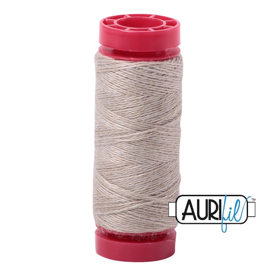 Aurifil LANA WOOL 8310 Stone Beige Cream 12 Weight Wt 50 Meters 54