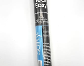 Sulky Tear Easy White Lightweight Tear Away Stabilizer 12 Inch x 12 Yard Roll 751-12