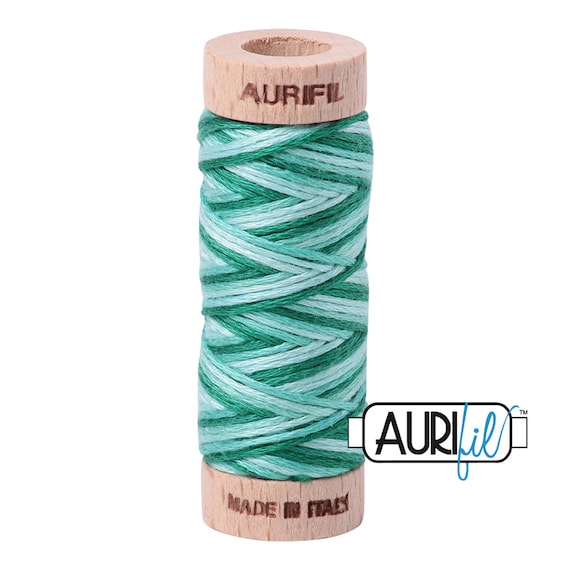 Aurifil Cotton Mako 4662 Creme de Menthe 40 wt Aurifil Cotton Mako 4662 Creme de Menthe 40 wt