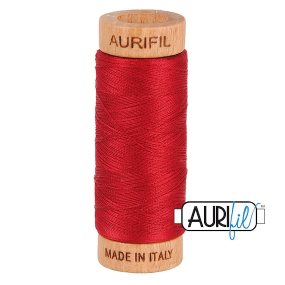 Aurifil 50 wt Cotton 2260 Red Wine Aurifil 50 wt Cotton 2260 Red Wine