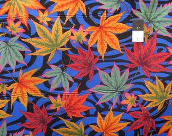 OOP Rowan Kaffe Fassett Philip Jacobs Maple Stream Cobalt Blue PRECUT Fat Quarter Remnant PWPJ080