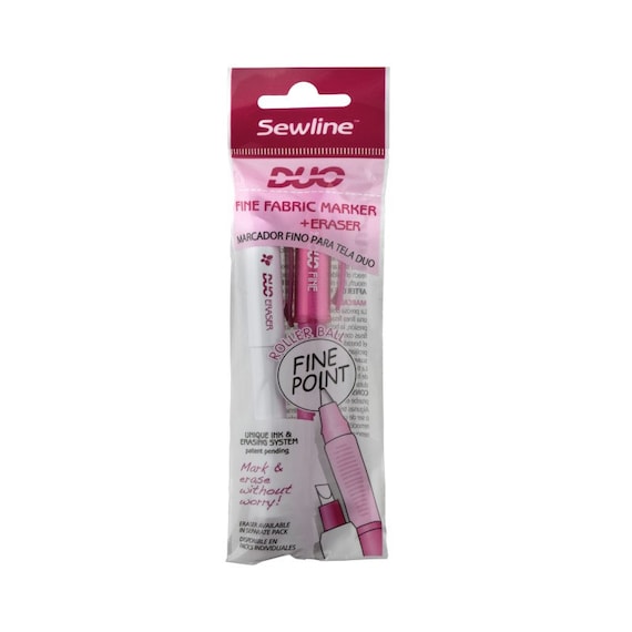Sewline Duo Fine Fabric Marker and Eraser Sewline Duo Fine Fabric Marker and Eraser