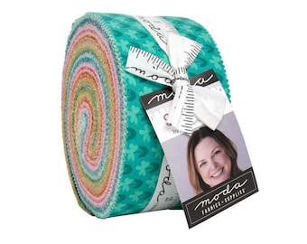 NEW Moda Scnery Elizabeth Hartman Cotton Fabric Jelly Roll 2.5 inch Strips