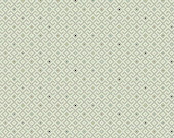 OOP FreeSpirit Tula Pink Fox Field Baby Geo Shade Gray Cotton Fabric Fat Quarter PWTP053