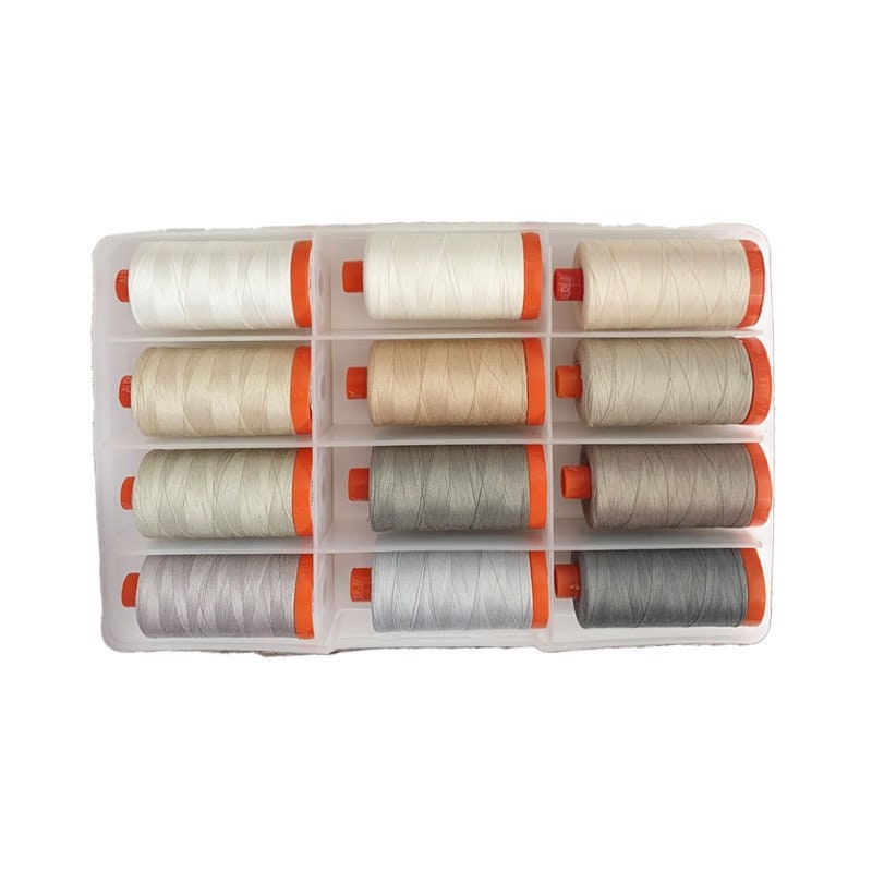 Aurifil Neutrality Collection Patrick Lose Cotton 50 Weight Large Spool  Neutral Beige Gray Grey Tan Quilting Thread Set Of 12 - Yahoo Shopping