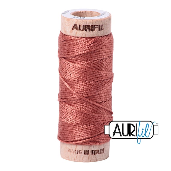 Aurifil 50 wt Cotton 6728 Cinnabar Aurifil 50 wt Cotton 6728 Cinnabar