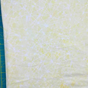 5 YARDS Batik Light Yellow Geometric Marbled Watercolors Batik Cotton Fabric 5 Yard BTK172