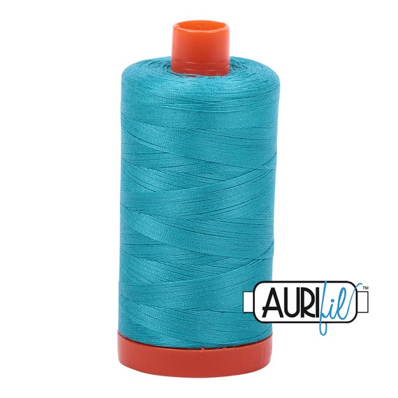 Aurifil Cotton Mako 2810 Turquoise 50wt Aurifil Cotton Mako 2810 Turquoise 50wt