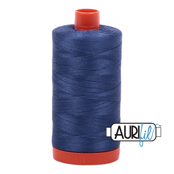 Aurifil Cotton Mako 2775 Steel Blue 50 wt Aurifil Cotton Mako 2775 Steel Blue 50 wt