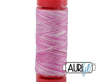 Bobine de laine Aurifil Lana, petite taille, coloris 8005 Rose caramel panaché DNO