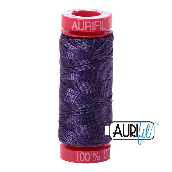 Aurifil Cotton Mako 2581 Dusty Dark Grape 50wt Aurifil Cotton Mako 2581 Dusty Dark Grape 50wt