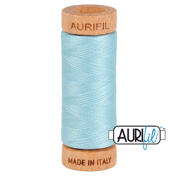 Aurifil Cotton Mako 2805 Light Grey Turquoise 50wt Aurifil Cotton Mako 2805 Light Grey Turquoise 50wt