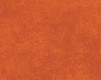 4 YARDS Shadow Play Solid Soft Rust Pumpkin Cotton Maywood Flannel Fabric F513-O3