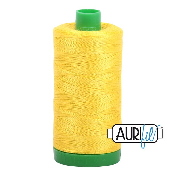 Aurifil Cotton Mako 2120 Canary 50wt Aurifil Cotton Mako 2120 Canary 50wt