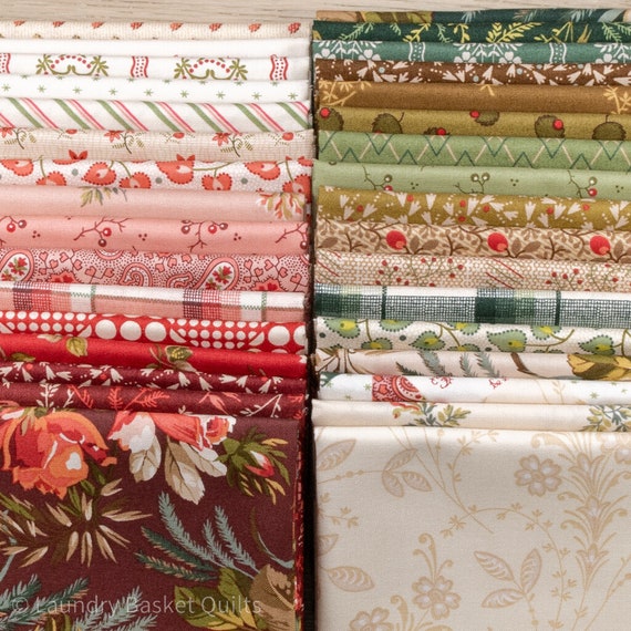 Noel Sweetheart Festive - Edyta Sitar - PER QUARTER METRE Noel Sweetheart Festive - Edyta Sitar - PER QUARTER METRE