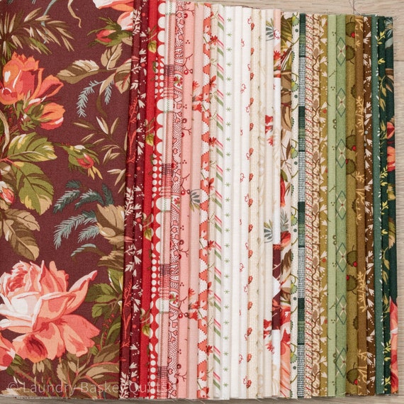 Noel Sweetheart Festive - Edyta Sitar - PER QUARTER METRE Noel Sweetheart Festive - Edyta Sitar - PER QUARTER METRE