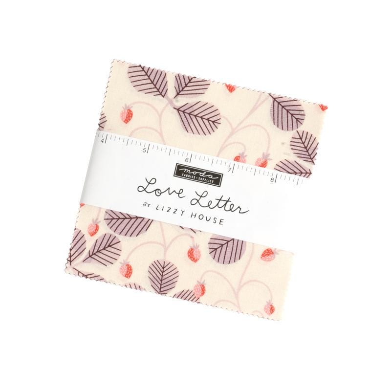 Love Letter by Lizzy House - Fairy Garden Landscape Peacoat - PER QUARTER METRE Love Letter by Lizzy House - Fairy Garden Landscape Peacoat - PER QUARTER METRE