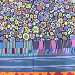 Freespirit Kaffe Fassett 4 Piece FQ Bright Blue Green Purple Pink Stash Builder Fat Quarters 18x22 Inch Quilting Fabric KAF6