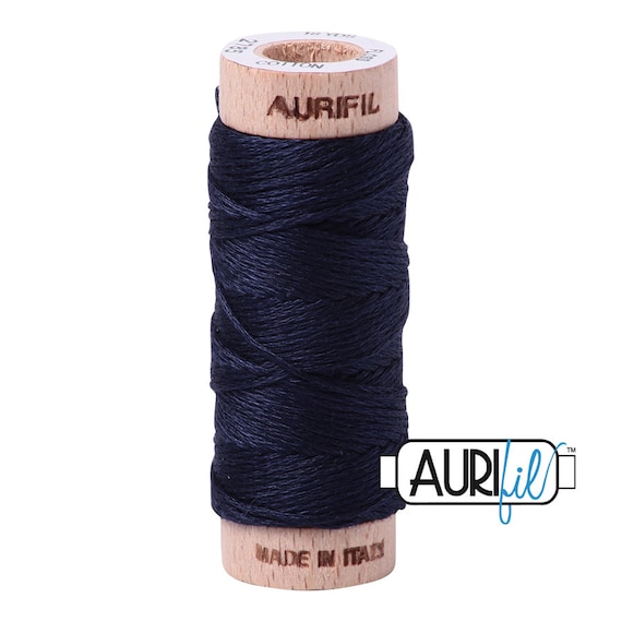 Aurifil 80 wt Cotton 2785 Very Dark Navy Aurifil 80 wt Cotton 2785 Very Dark Navy