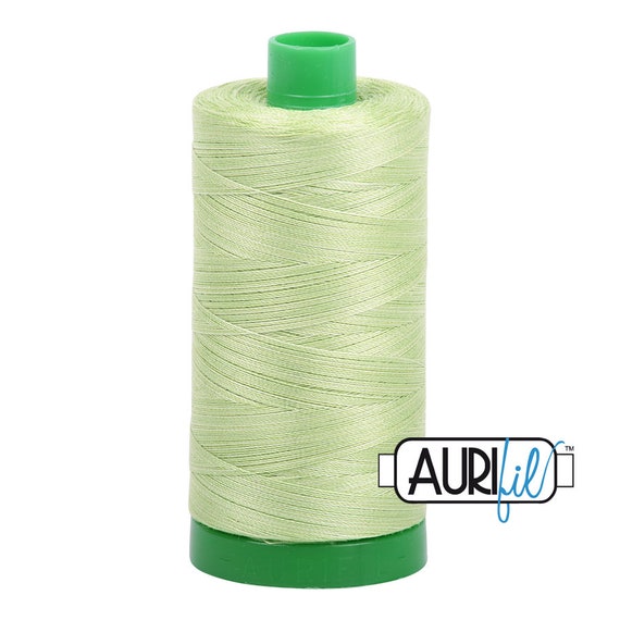 Aurifil Cotton Mako 3320 Light Spring Green 50wt Aurifil Cotton Mako 3320 Light Spring Green 50wt