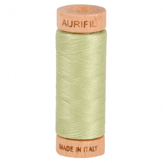 Aurifil 80 wt Cotton 2886 Light Avocado Aurifil 80 wt Cotton 2886 Light Avocado
