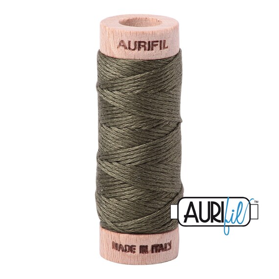 2905 Aurifil - Army Green 2905 Aurifil - Army Green