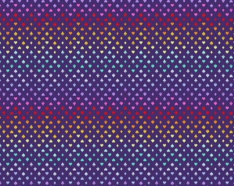 FreeSpirit Tula Pink Curiouser and Curiouser Suited and Booted Daydream Cotton Fabric 31 Inches PWTP168