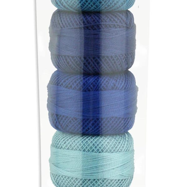 6x Peal Cotton Size 8 Thead Sample 10g Pack Sashiko Basic
