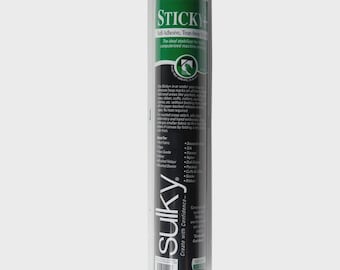 Sulky Sticky+ Plus Self Adhesive Tear Away Stabilizer 12 Inch x 6 Yard Roll 551-12