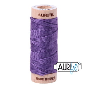 AURIFIL Floss Aurifloss FLOWER Color Builder Purple Green MAKO 6 Strand 18 yards Spool Embroidery Cotton Thread Set of 3 2520 1243 1147 image 3