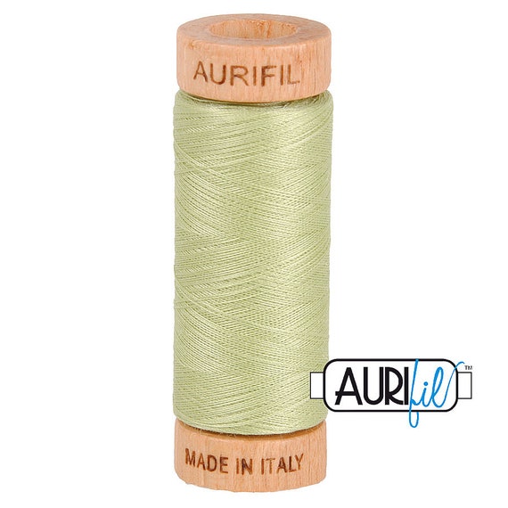 Aurifil 80 wt Cotton 2886 Light Avocado Aurifil 80 wt Cotton 2886 Light Avocado