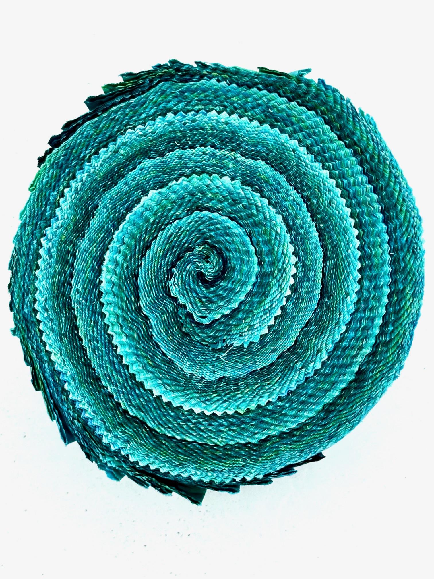 Java Batiks Turquoise Blue Green Batik Jelly Roll 40 2.5 Inch Fabric ...