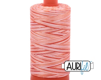 AURIFIL 50wt - 1300m #4659 - Variegated Mango Mist main image 1