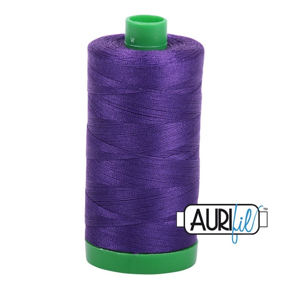 Aurifil Cotton Mako 2582 Dark Violet 50wt Aurifil Cotton Mako 2582 Dark Violet 50wt
