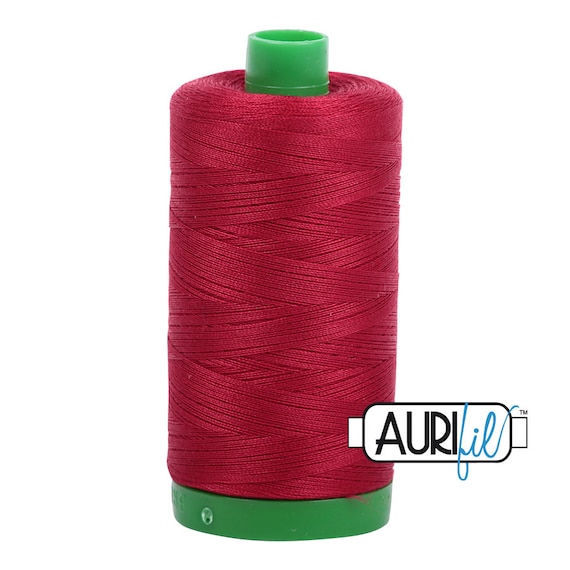 Aurifil 50 wt Cotton 2260 Red Wine Aurifil 50 wt Cotton 2260 Red Wine