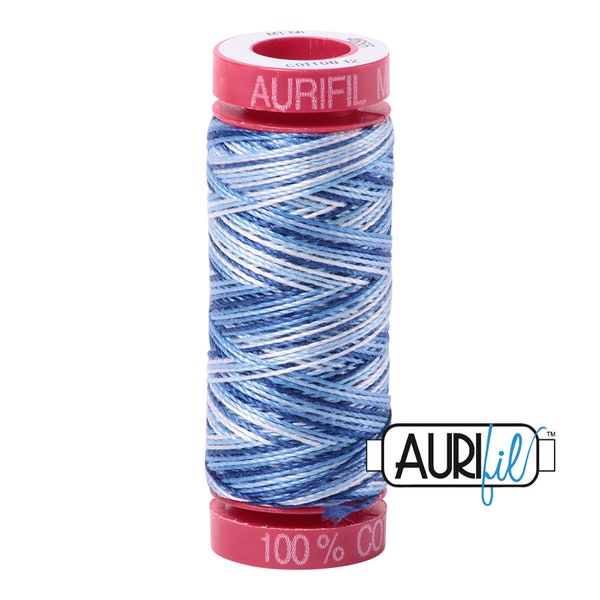 AURIFIL 50wt - 1300m #4655 - Variegated Storm at Sea main image 0