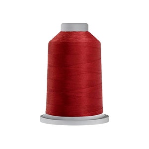GLIDE Fil-Tec Mini Cone RUBY Red Trilobal Polyester 40 Weight Wt 1100 Yards Sewing Quilting Embroidery Thread FTC410.70187